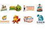 design a custom mascot logo or cartoon character for your brand